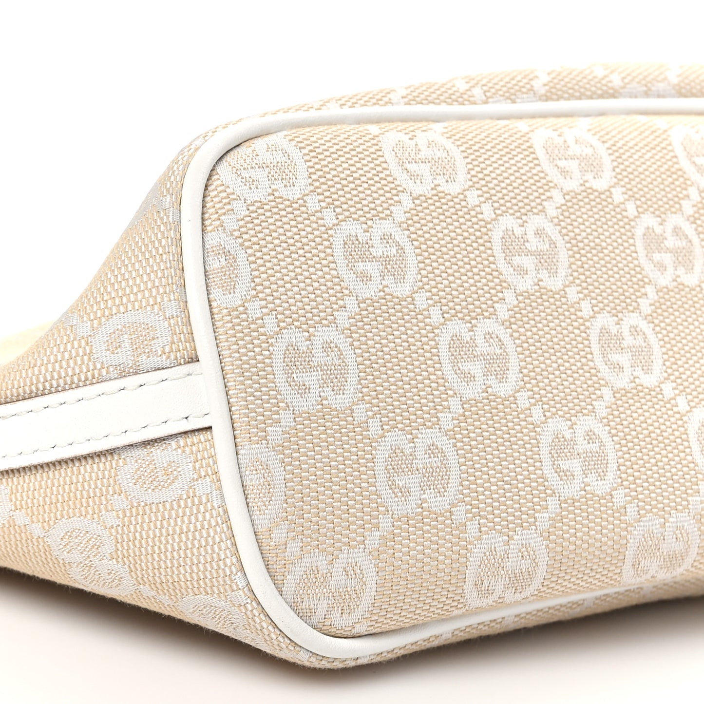 Monogram Boat Pochette White