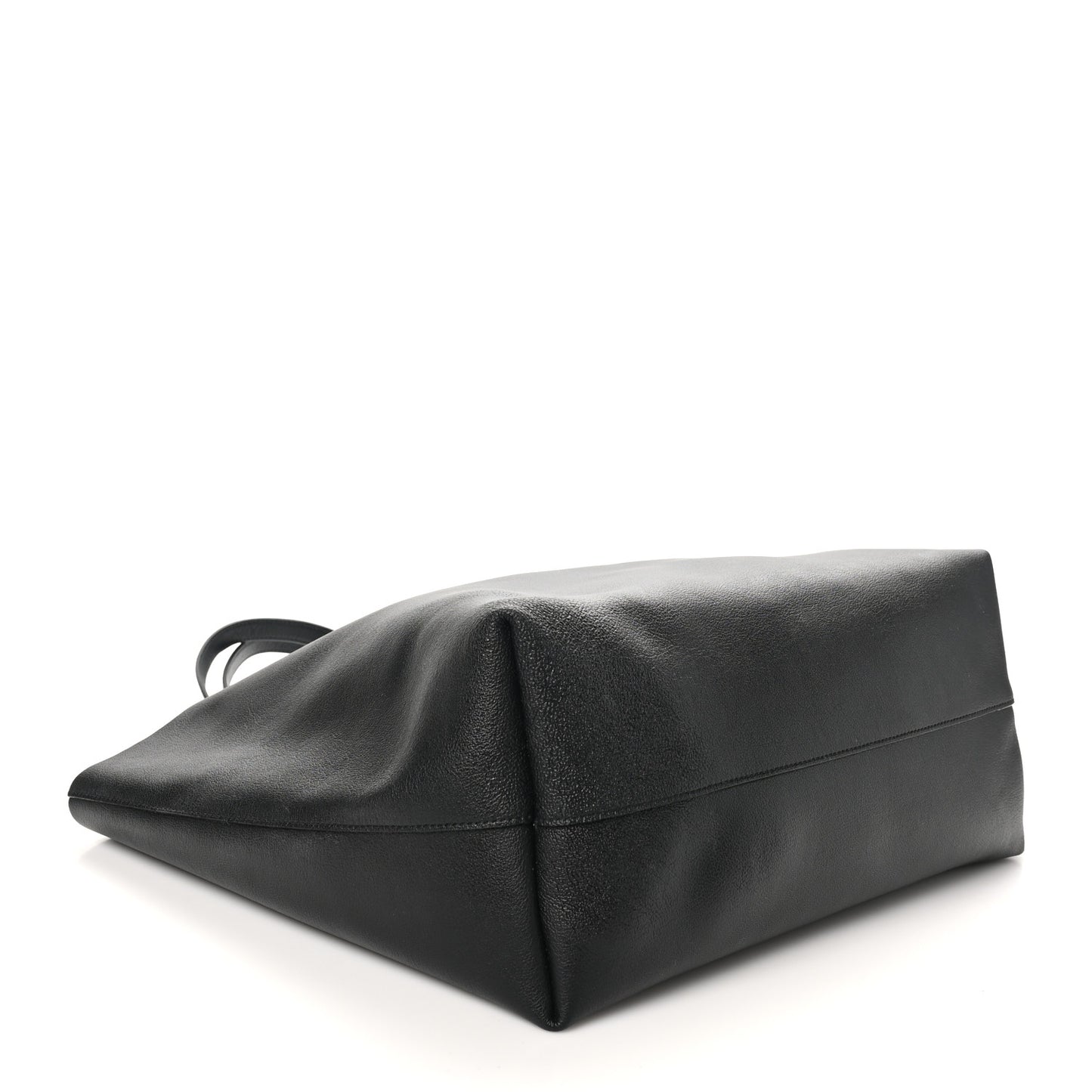 Calfskin Large Shopping Tote Black