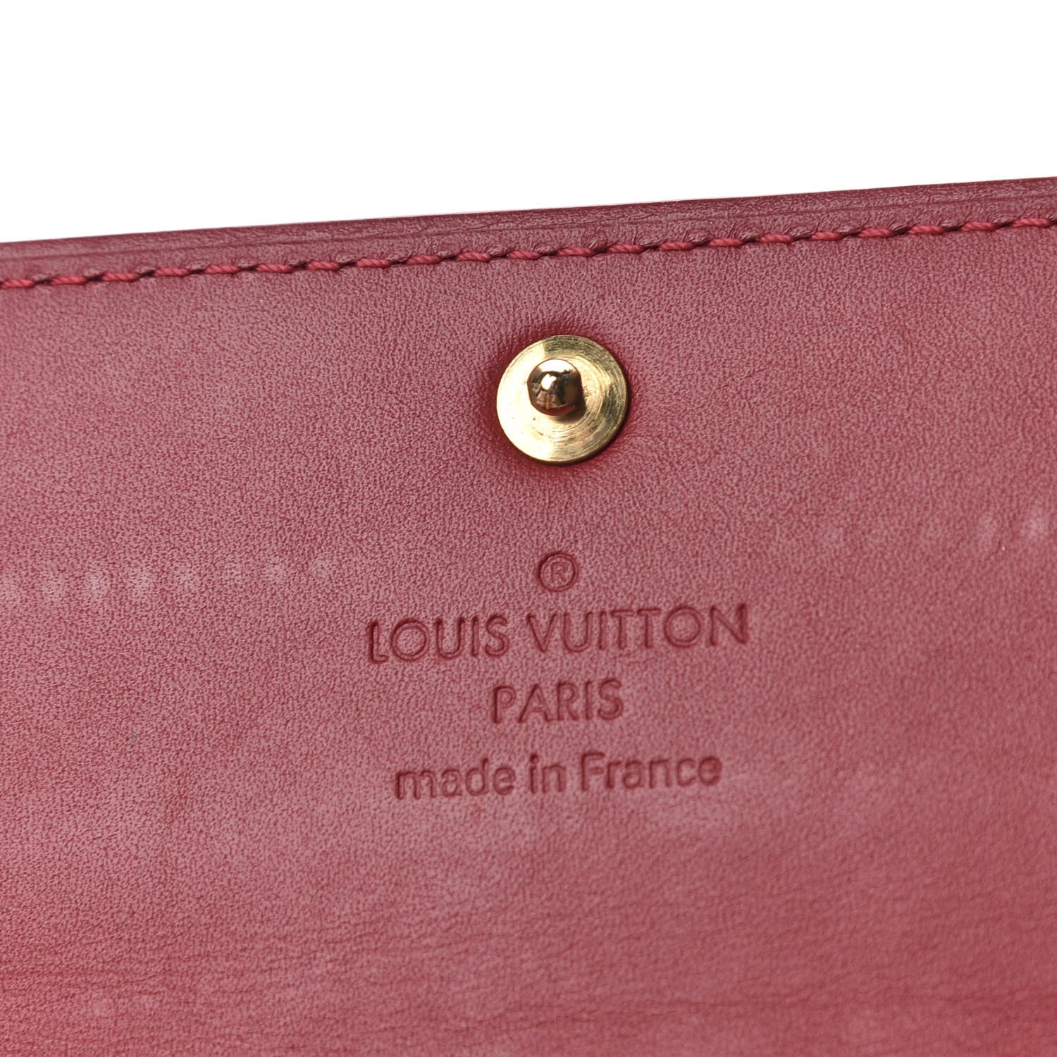 Louis Vuitton Vernis Sarah Wallet Pomme D'Amour 6 of 9