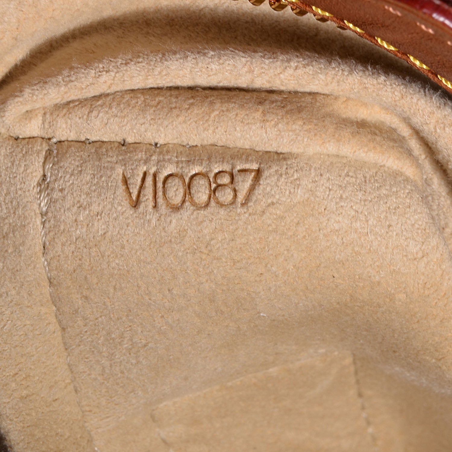 Louis Vuitton Monogram Dentelle Kirsten Gold 8 of 8