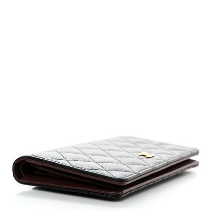 Chanel Caviar Quilted Yen Wallet Black 4 of 8