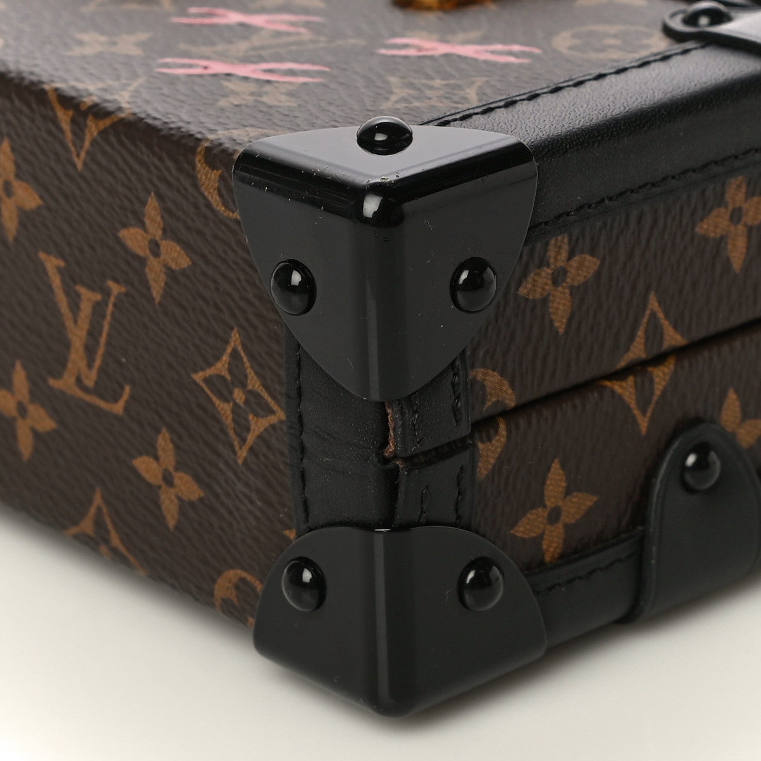 Louis Vuitton Monogram Petite Malle Black 9 of 16