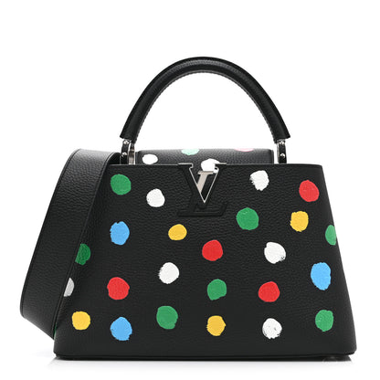 Louis Vuitton LV X YK Taurillon Capucine MM Black 1 of 10