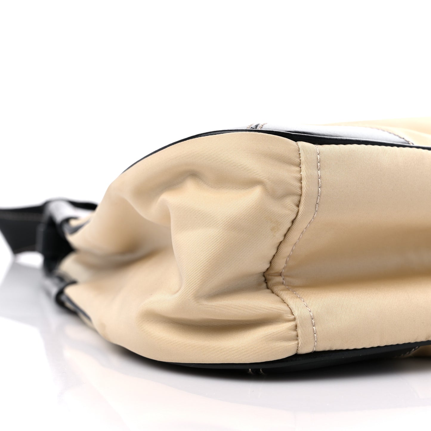 Tessuto Nylon Hobo Beige