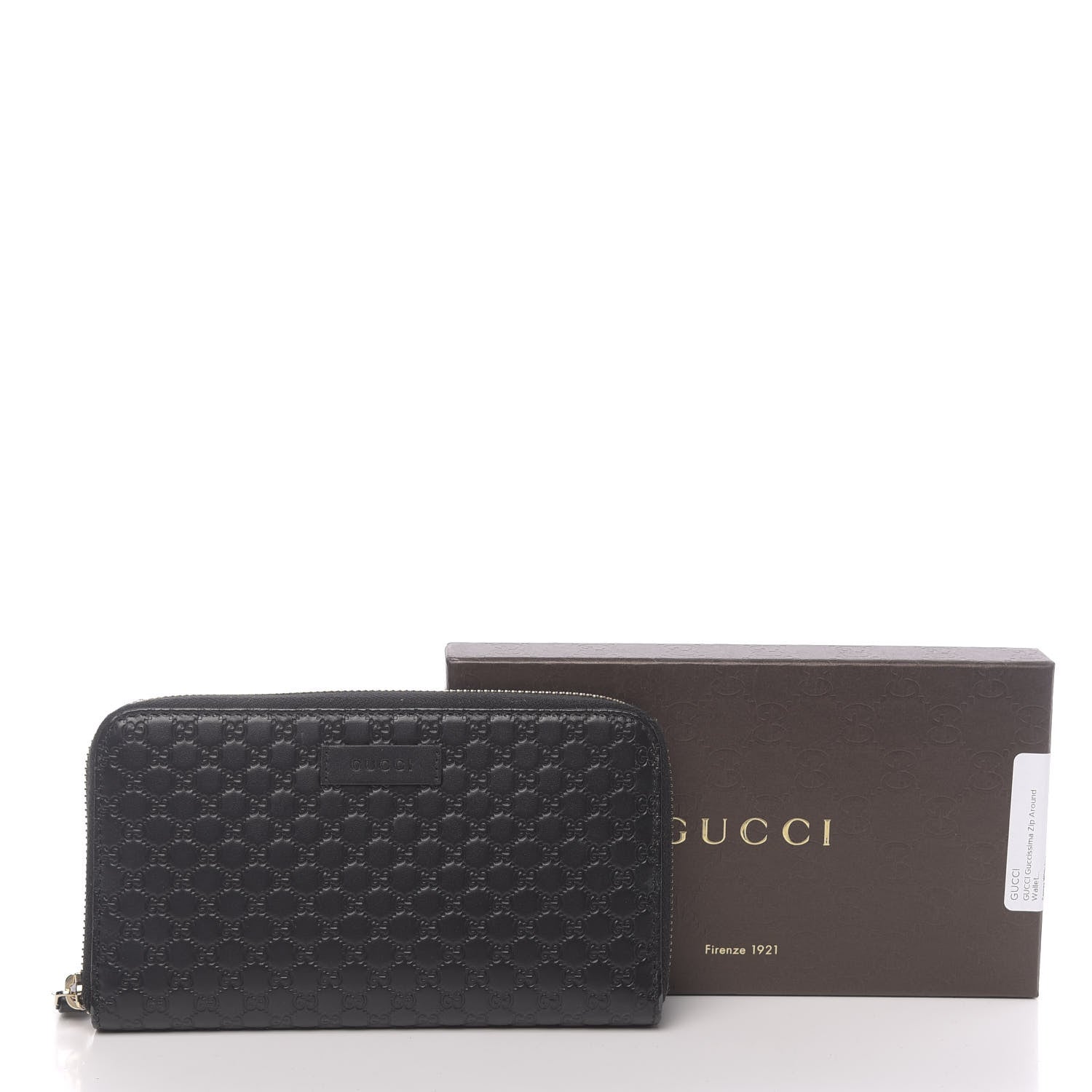 Gucci Microguccissima Zip Around Wallet Black 15 of 15