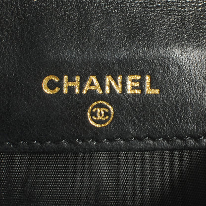 Chanel Caviar Compact CC Wallet Black 7 of 7