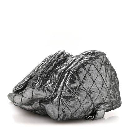 Chanel Iridescent Calfskin Mini Backpack Is Back Silver 4 of 10