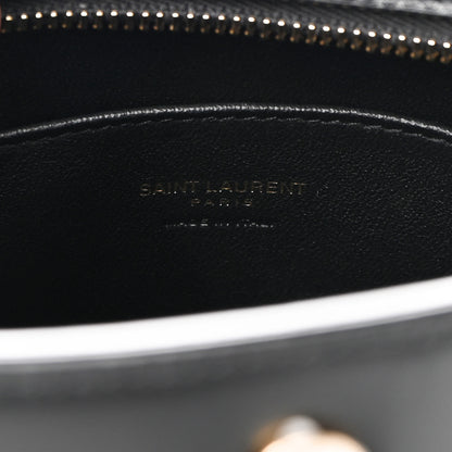 Saint Laurent Calfskin Monogram Baby Cabas Black 6 of 8