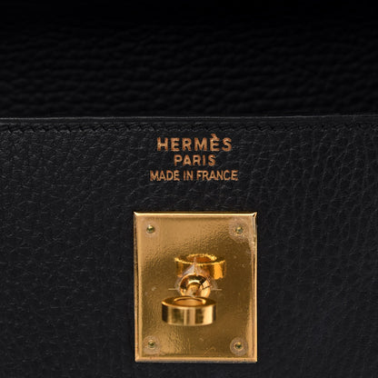 Hermes Ardennes Kelly Sellier 35 Black 6 of 12