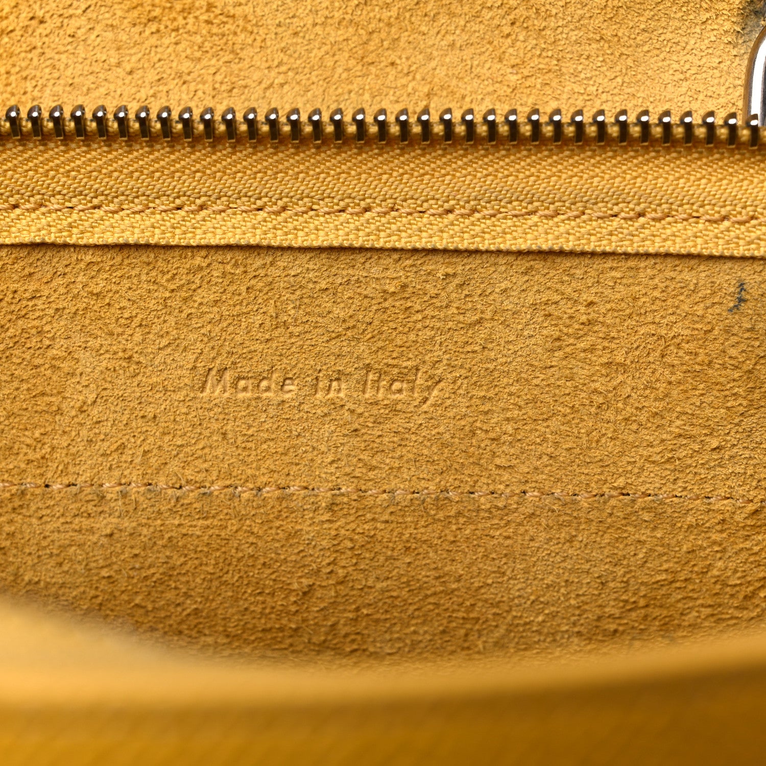 Celine Grained Calfskin Nano Belt Bag Calendula 7 of 21