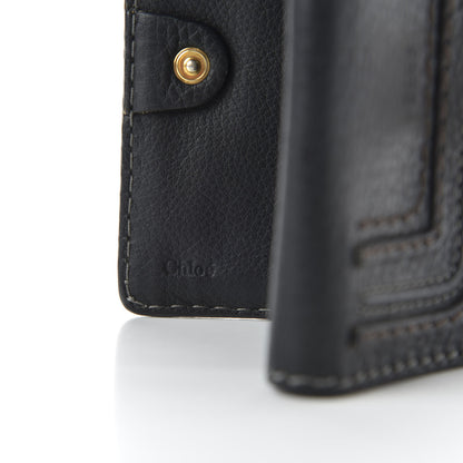 Chloe Grained Calfskin Marcie Square Wallet Black 7 of 7
