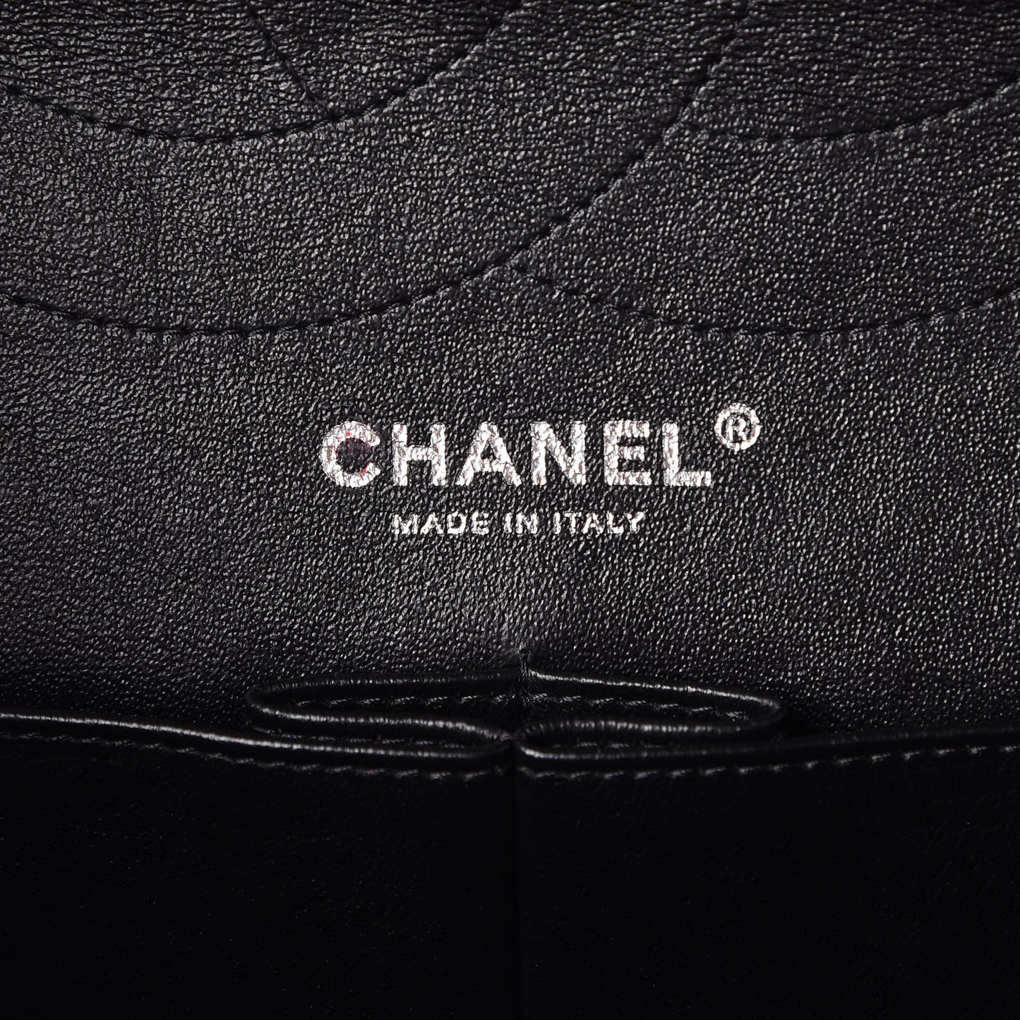 Iridescent Calfskin Quilted 2.55 Reissue 227 Flap Black