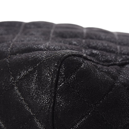Stella McCartney Shaggy Deer Quilted Falabella Shopper Tote Black 11 of 12