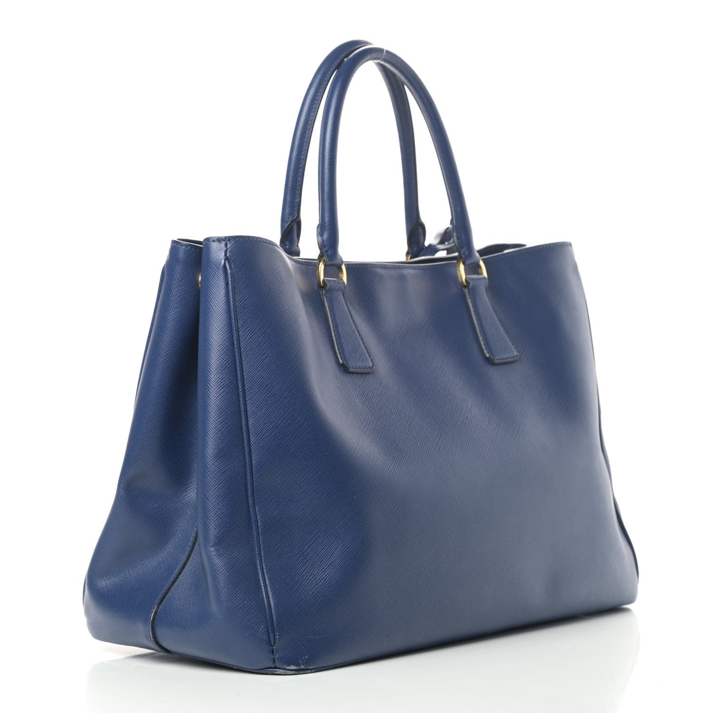 Saffiano Lux Large Tote Bluette