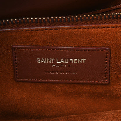 Saint Laurent Calfskin Monogram Hobo Cotto 6 of 7