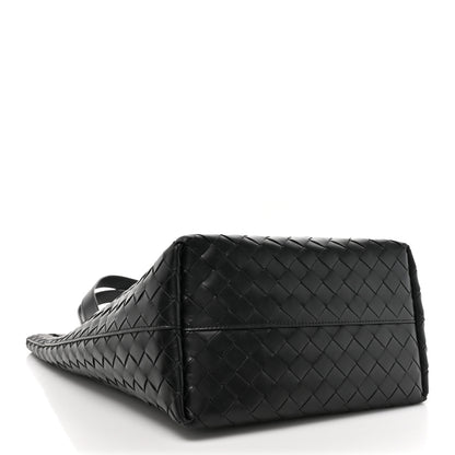 Bottega Veneta Nappa Intrecciato Small North South Tote Black 5 of 13