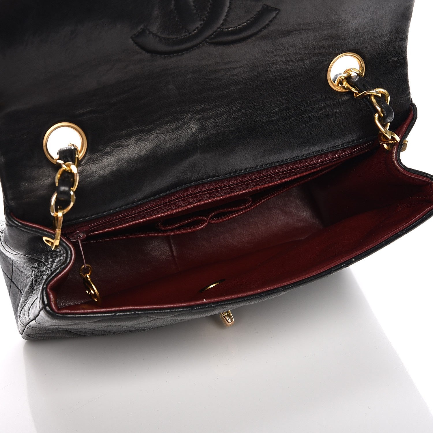 Chanel Lambskin Quilted Small Flap Black 5 of 9