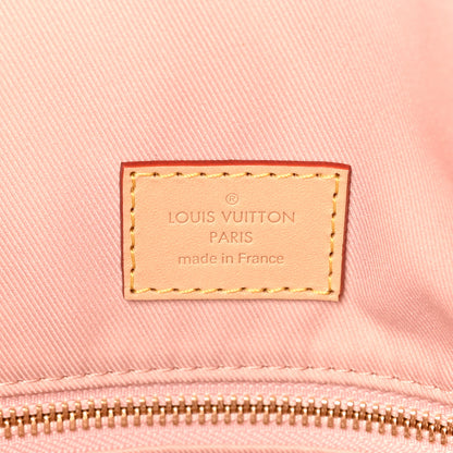 Louis Vuitton Damier Azur Graceful MM Rose Ballerine 6 of 9