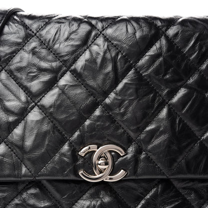 Chanel Crackled Aged Calfskin Big Bang Flap Black 10 of 10