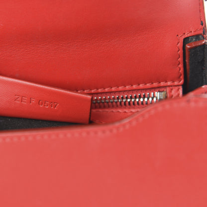 Givenchy Calfskin Mini Pandora Box Logo Strap Crossbody Bag Red 9 of 11