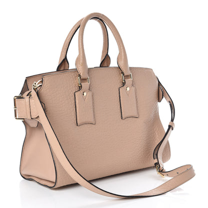 Burberry Signature Grain Medium Clifton Bag Pale Apricot 3 of 14
