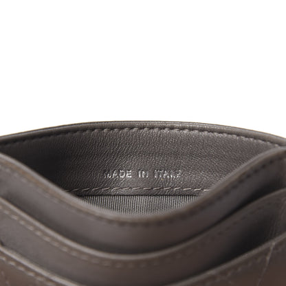 Chanel Lambskin Quilted CC Card Holder Dark Grey 7 of 13