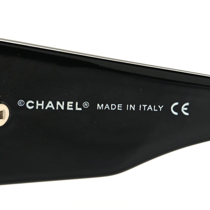Chanel Mother of Pearl CC Sunglasses 5076-H Black 4 of 10