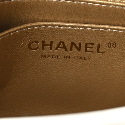 Chanel Lambskin Quilted Mini Pearl Crush Flap White 6 of 9