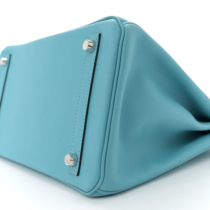 Hermes Epsom Birkin 30 Bleu du Nord 10 of 11