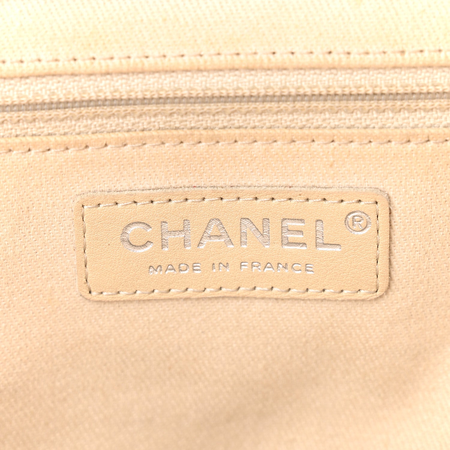 Chanel Caviar Quilted Timeless CC Shopping Tote Red 6 of 10
