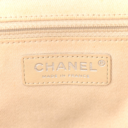 Chanel Caviar Quilted Timeless CC Shopping Tote Red 6 of 10