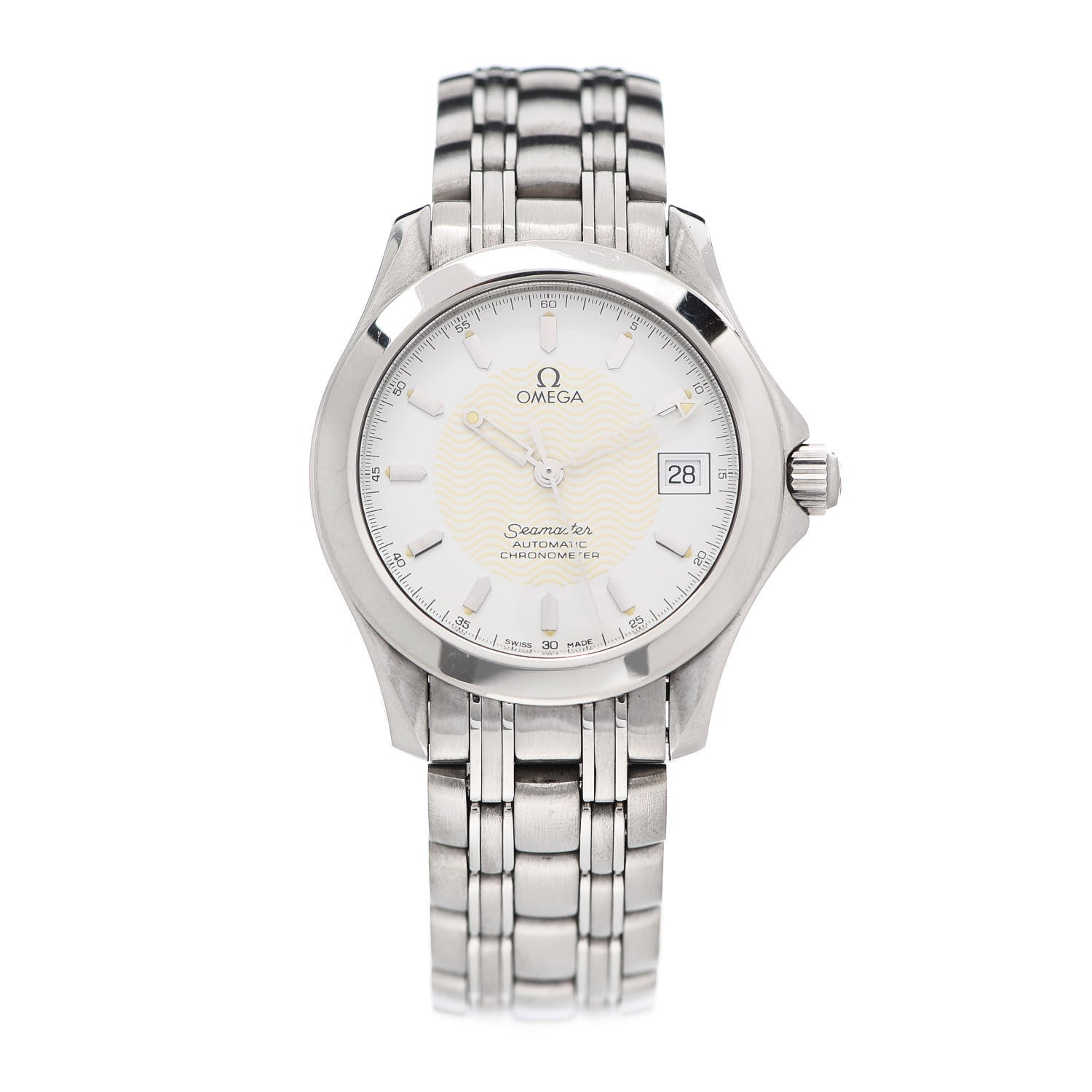 Omega Stainless Steel 36mm Seamaster Automatic Watch White 368.1501 1 of 6