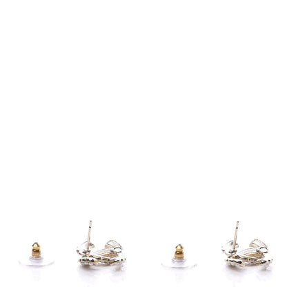 Chanel Pearl Queen of France CC Earrings Gold 3 of 5