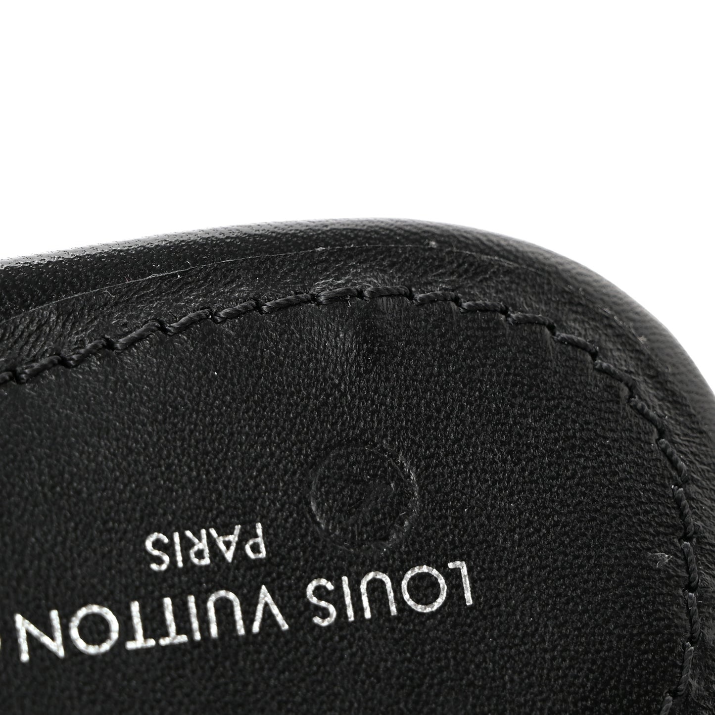 Lambskin Flat Sandal 36.5 Black