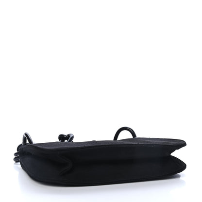 Prada Tessuto Nylon Swing Chain Shoulder Bag Black 4 of 5
