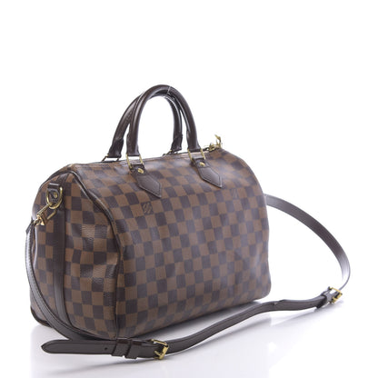 Louis Vuitton Damier Ebene Speedy Bandouliere 30 3 of 10