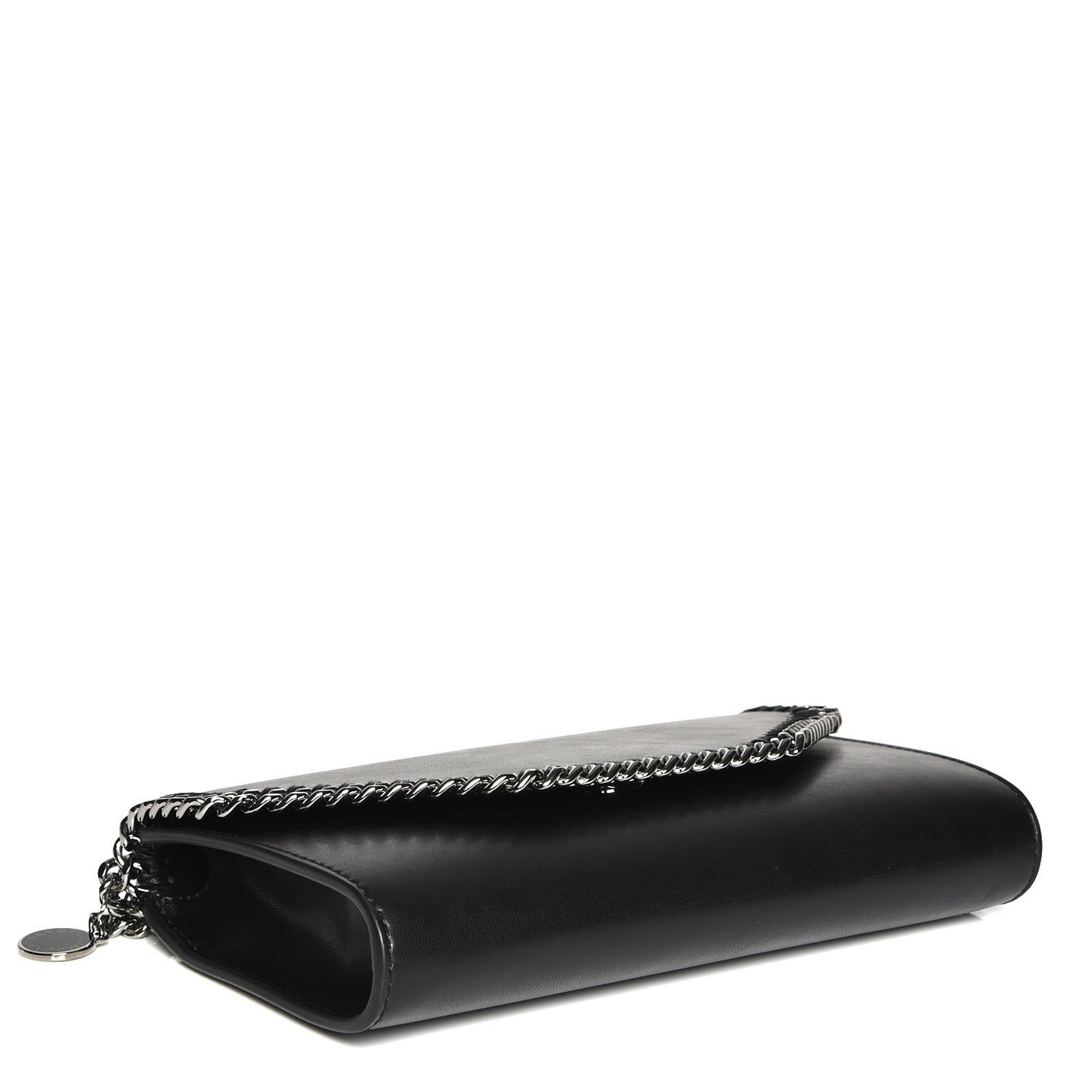 Eco Alter Nappa Falabella Clutch with Chain Bag Black