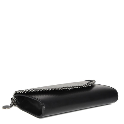 Stella McCartney Eco Alter Nappa Falabella Clutch with Chain Bag Black 4 of 7
