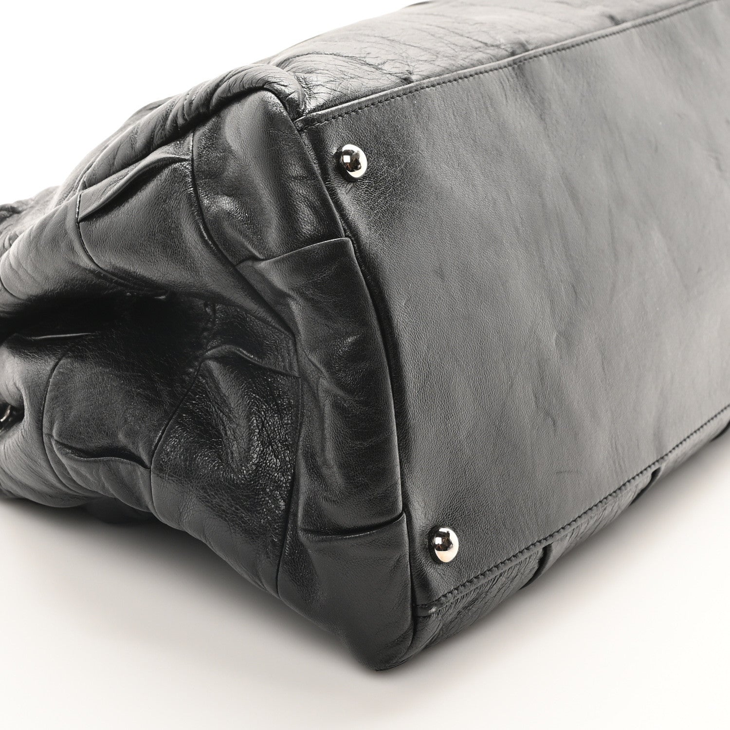 Chanel Lambskin Igloo Shoulder Bag Black 9 of 10