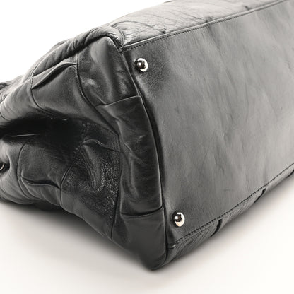 Chanel Lambskin Igloo Shoulder Bag Black 9 of 10