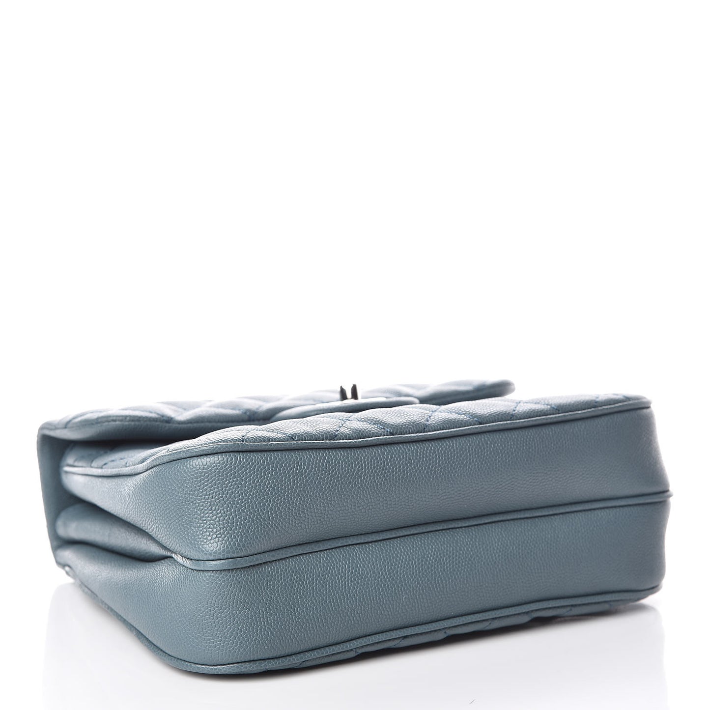 Caviar Quilted Medium Urban Companion Flap Blue