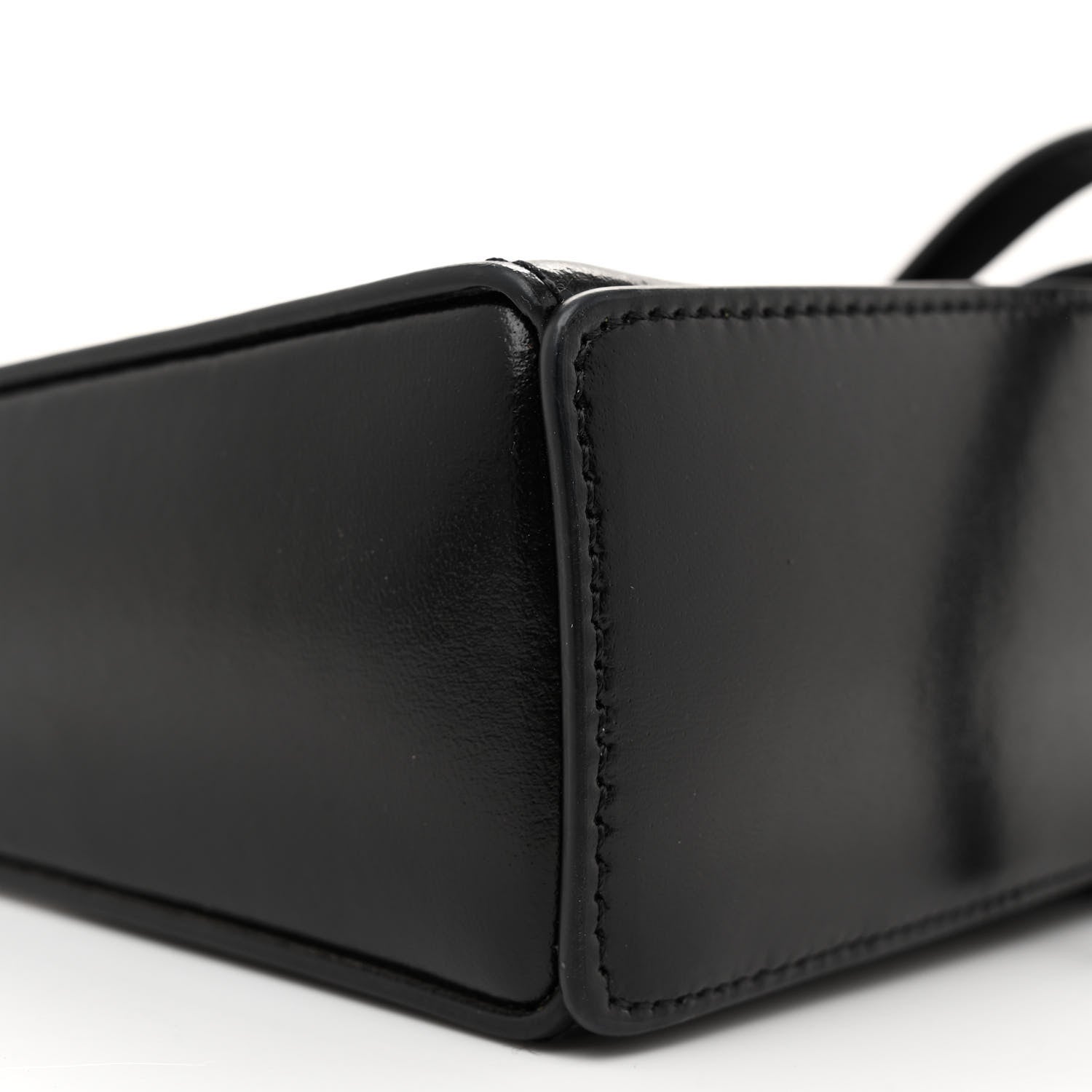 Givenchy Box Calfskin Mini Cut Out Shoulder Bag Black 9 of 11