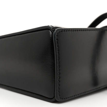 Givenchy Box Calfskin Mini Cut Out Shoulder Bag Black 9 of 11