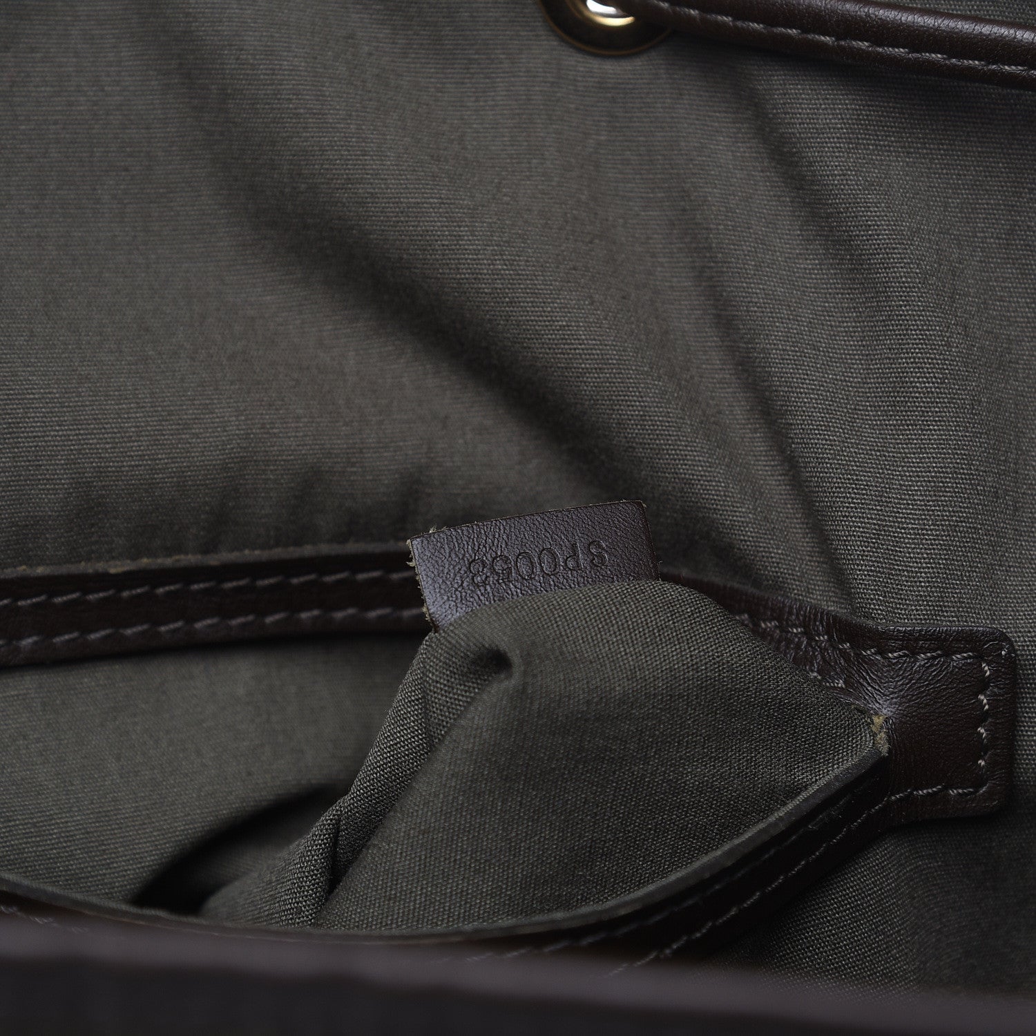 Louis Vuitton Mini Monogram Montsouris GM Backpack Kaki 7 of 11