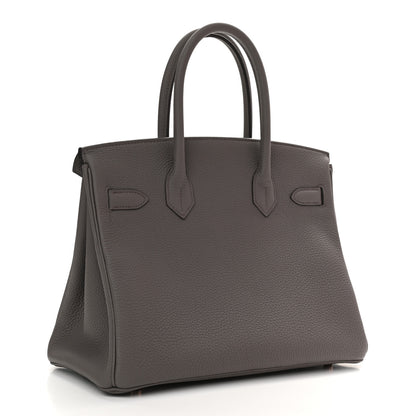 Hermes Togo Birkin 30 Etain 3 of 11