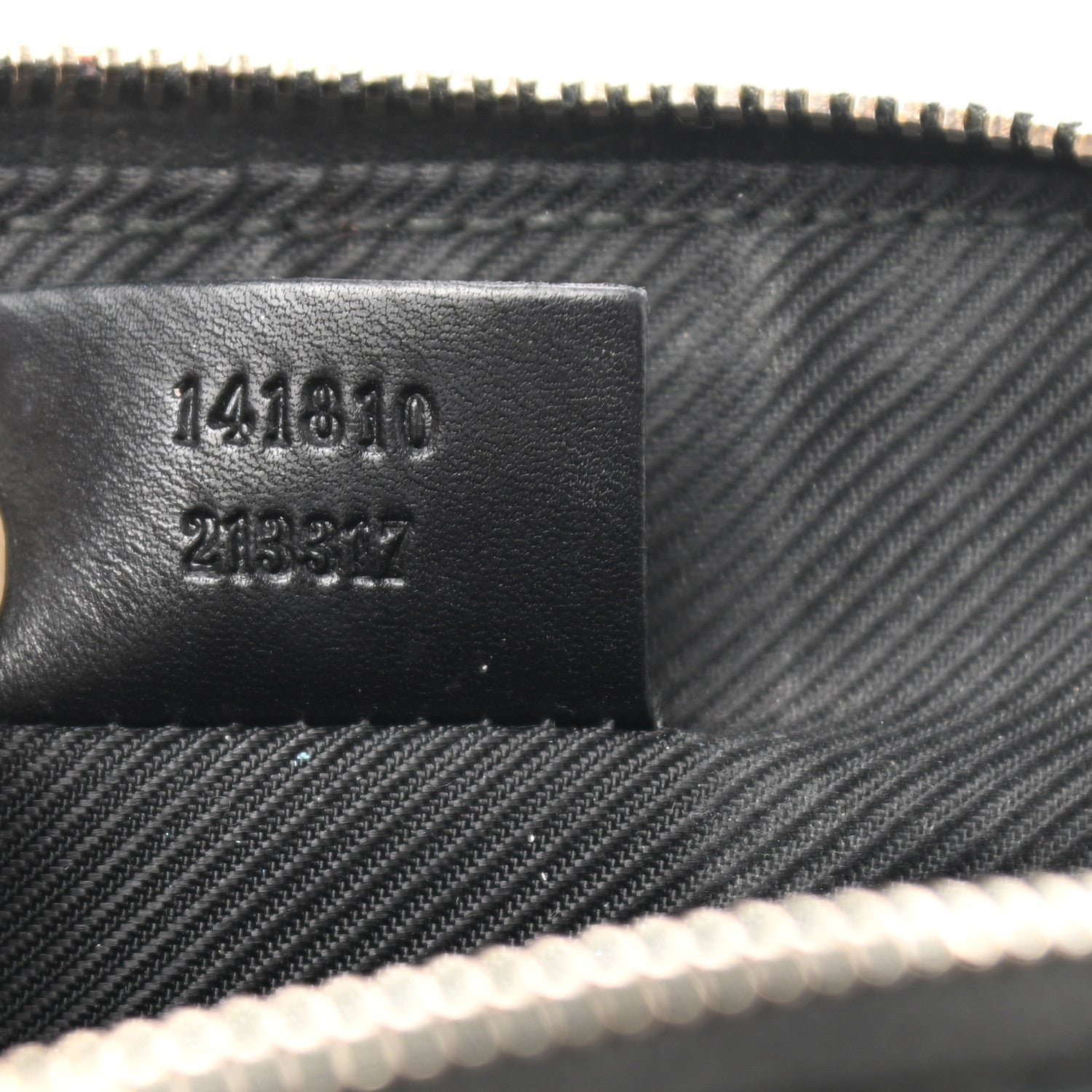 Gucci Guccissima Cosmetic Case Black 7 of 11