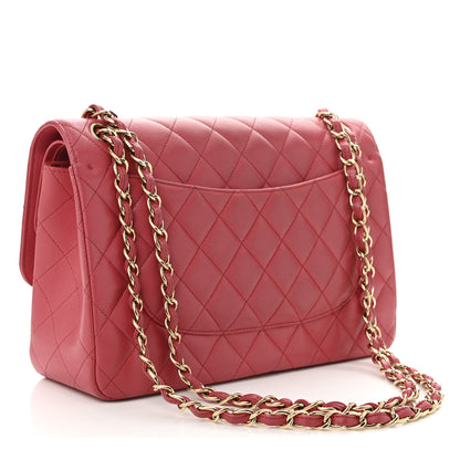 Chanel Caviar Quilted Jumbo Double Flap Pink 3 of 11