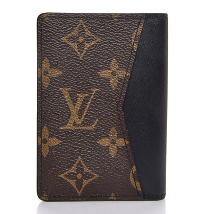 Louis Vuitton Monogram Macassar Pocket Organizer NM 1 of 7