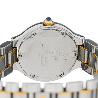 Cartier Stainless Steel 18K Yellow Gold 28mm Must De 21 Quartz Watch 4 of 5