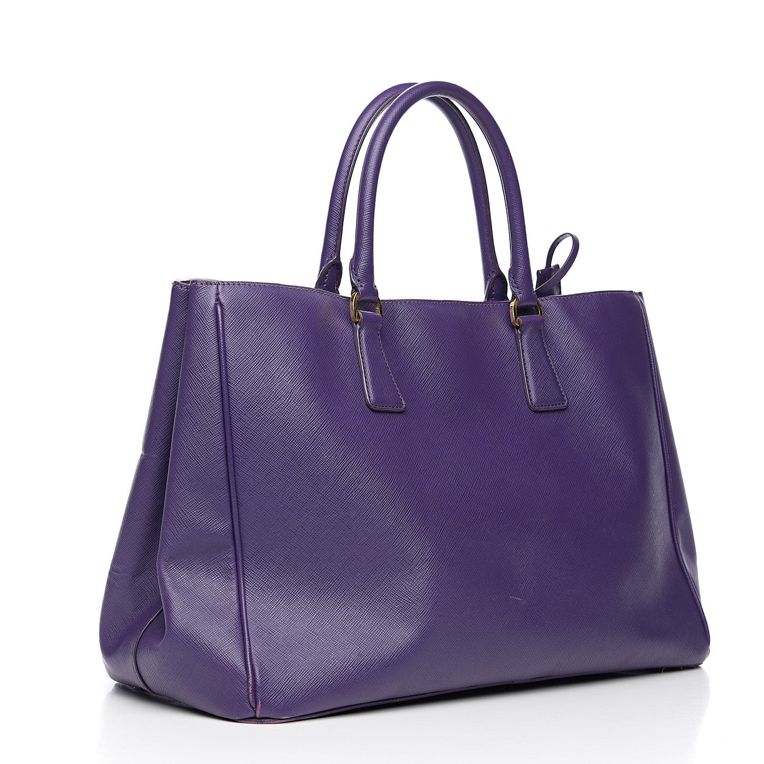 Prada Saffiano Lux Large Tote Viola 2 of 16